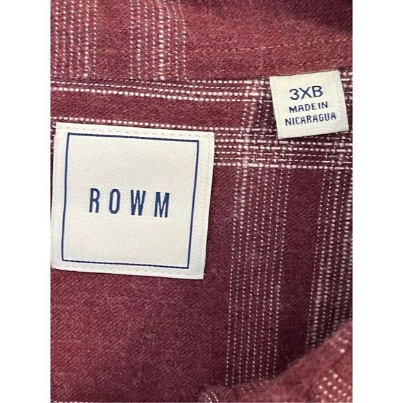 ❤️Mens Big Plaid Long Sleeve Button Down 3XB - Picture 3 of 5